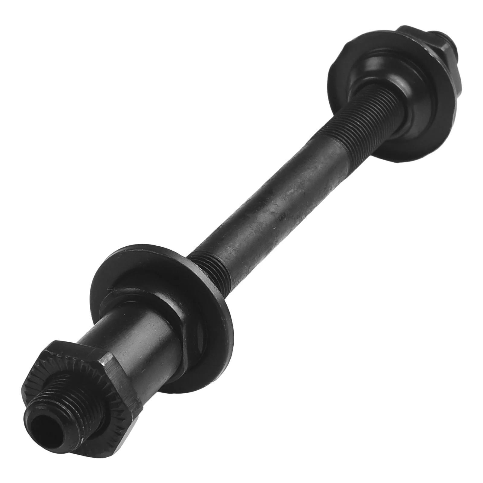 Kit Essieux Vélo Avant 108 Mm Et Arrière 145 Mm Avec Roulements - Acier, Noir - Compatible VTT, Route, Remplacement Standard - 3
