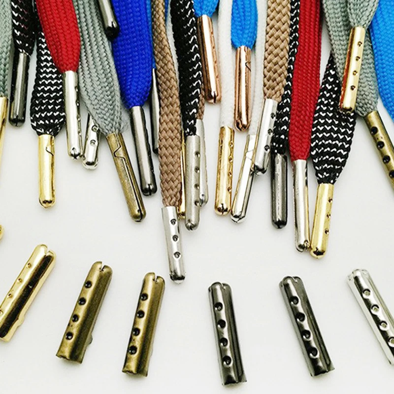 8/20PCS Shoes Accessories Diy Shoelaces Shoe Lace Tips Unsex Women  Replacement Head For Shoestrings Bullet Aglets Tip