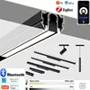 Modern Magnetic Track light system for Tension stretching ceiling soft film magnetic Rail Lamp concealed track lights livingroom 1