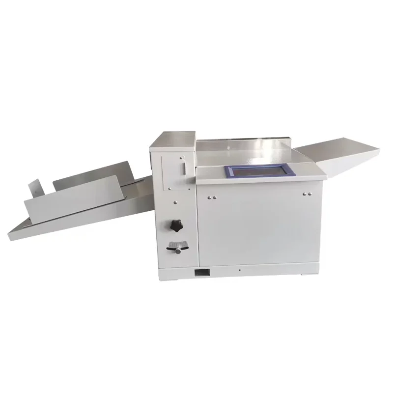 Digital A3 A4 Manual Feeding Paper Automatic Creasing Perforating Machine Book Cover Scoring