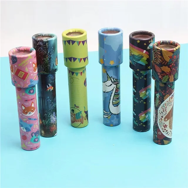 3D Cartoon Kaleidoscope Funny Learning Educational Toys For Children Restless Children Toys Boy Girl Baby Toy Goodies Party Gift 4