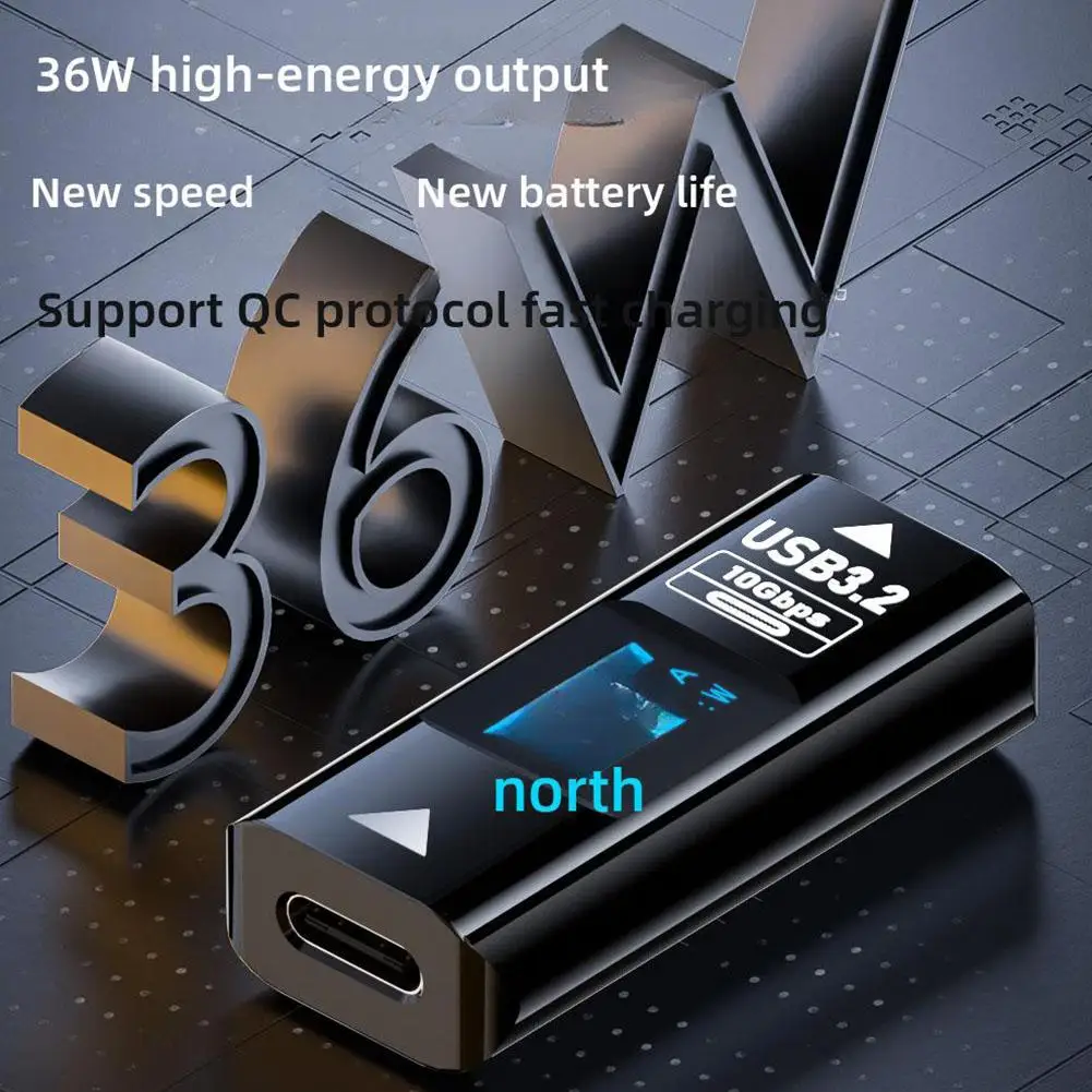 Type-C 암-USB3.2 암 어댑터 고속 충전 어댑터 자동차 Transafer 하드 박스 키보드 디스플레이 데이터 드라이브 수신기 Di Z7P7