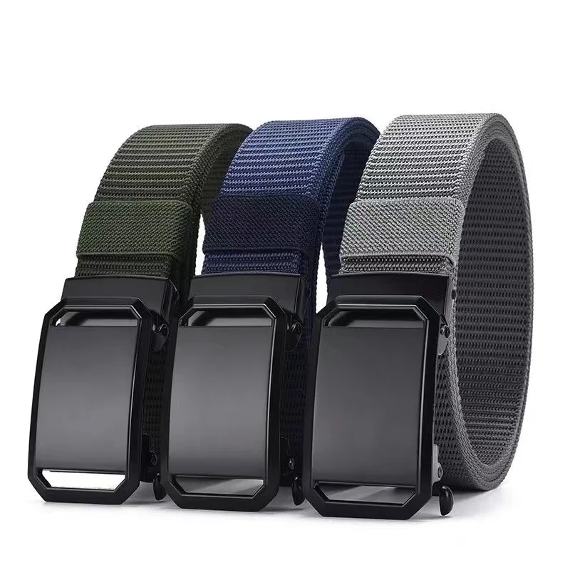 Mens Belt Xiaomi Mijia Toothless Automatic Buckle Nylon for Outdoor Leisure