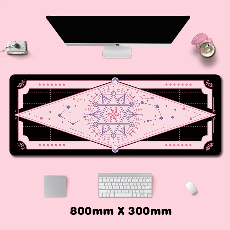 menina gaming mouse pad bonito xxl mesa