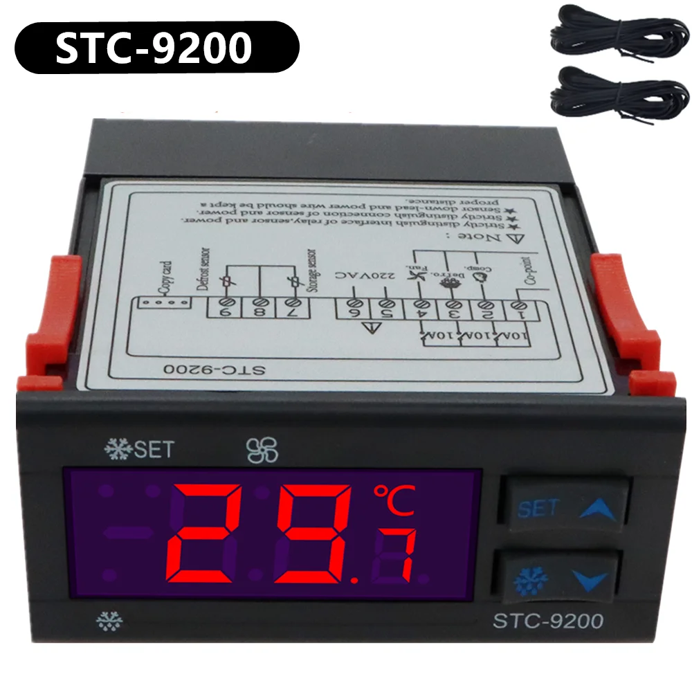 DigitalTemperatureControllerSTC9200Thermostat220VRegulator