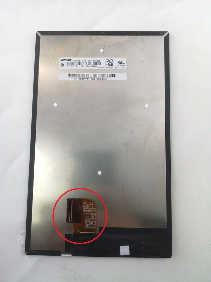 태블릿 PC용 LCD 화면 N080ICE-GB0 N080ICE,  및 신제품, 8 인치
