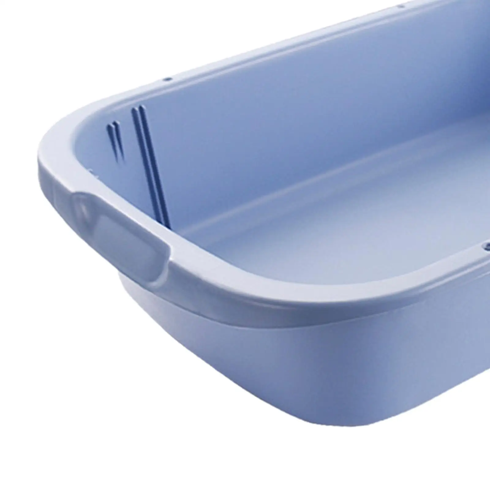 Pet Litter Tray Potty Toilet Deep Loo Bedpan Open Top Cats Litter Box High Sides for Cage Kitten Bunny Indoor Cats Hamsters