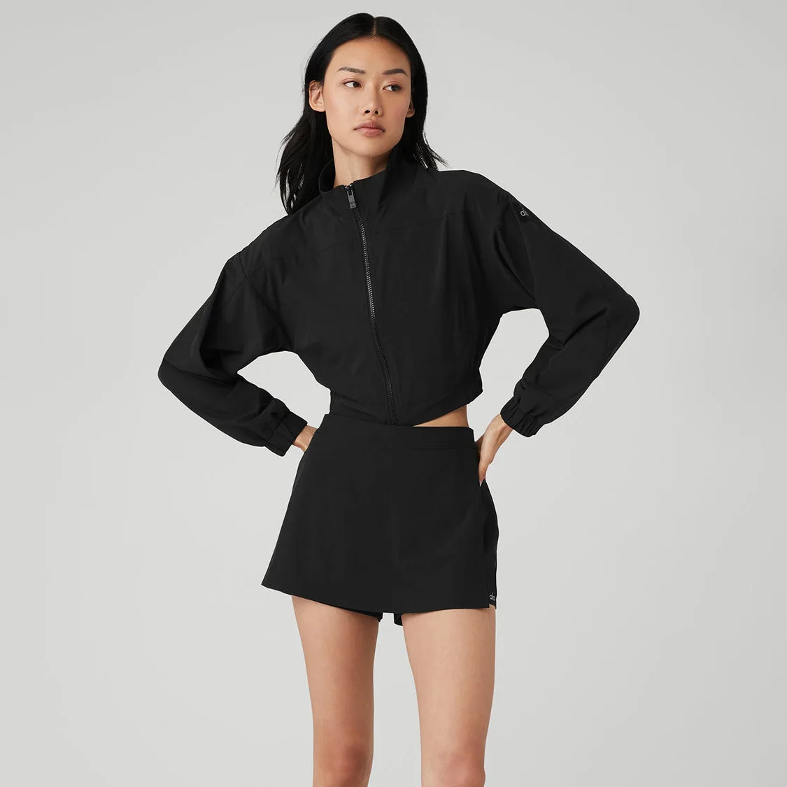 Al yoga sports jacket for outdoor running,fast drying ,loose cardigan comfortable and breathable short sleeved top ﻿ ﻿ 3