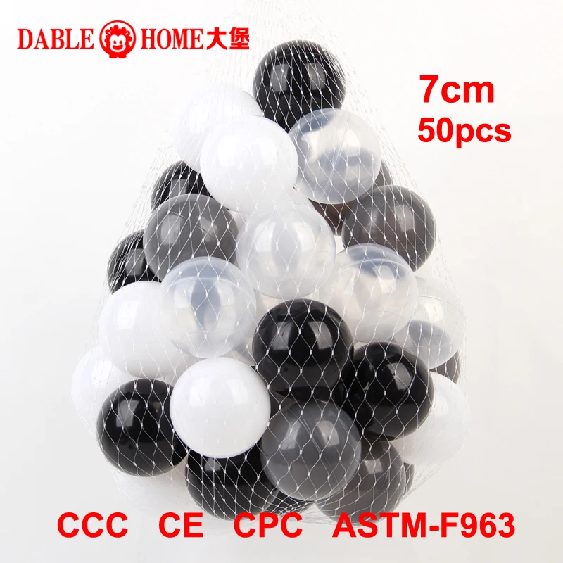 Ocean Ball Outdoor Sport Plastic with Playpen Eco-Friendly Water Pool Wave Pit 7cm50pcs Stress Air Funny Toys for Children 3