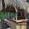 35" x 60' Mexican Thatch Roof Runner Roll Duck Blind Grass Tiki Hut Palapa Roofing Easy Installation Natural Shade Cover 5