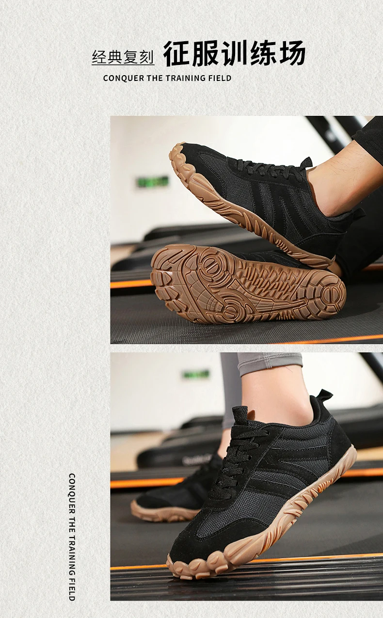 Herren- und Damen-Barfußschuhe mit breiter Zehenbox, Zero Drop, minimalistische Sneaker, rutschfeste Outdoor-Walking- und Trainingsschuhe – Detail 21