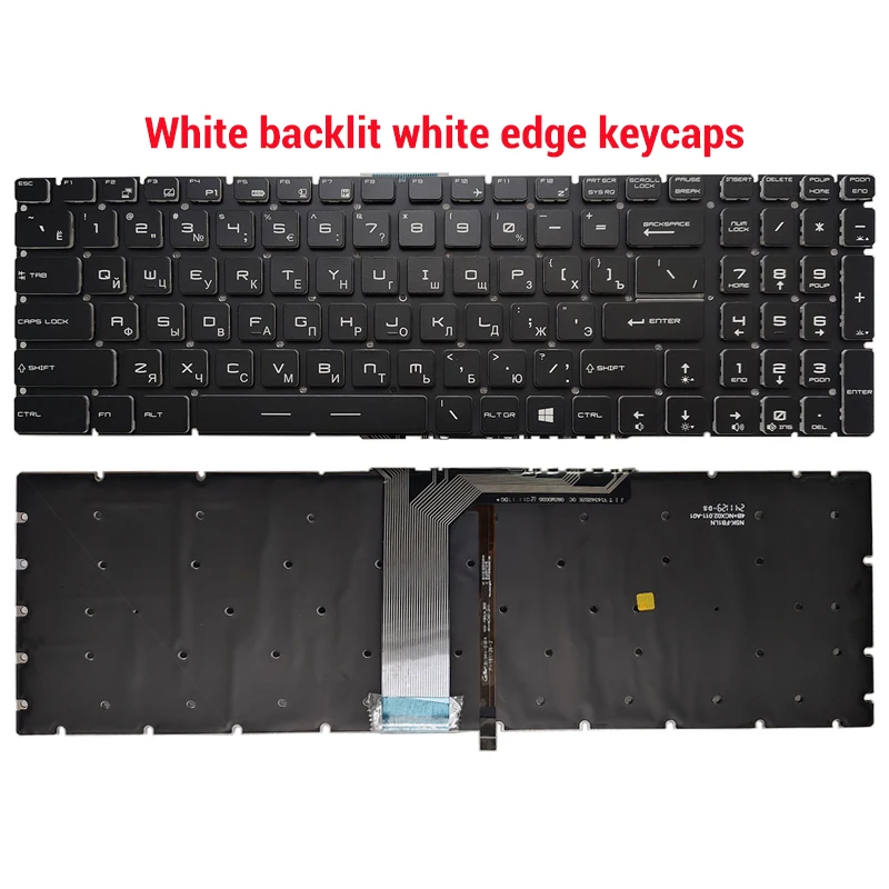 Russian/US/Spanish laptop keyboard For MSI GP62 GP62MVR MS-16J9 MS-16J5 MS-16J6 MS-16JB MS-16J3 MS-1781 MS-1782 MS-1783 MS-1785