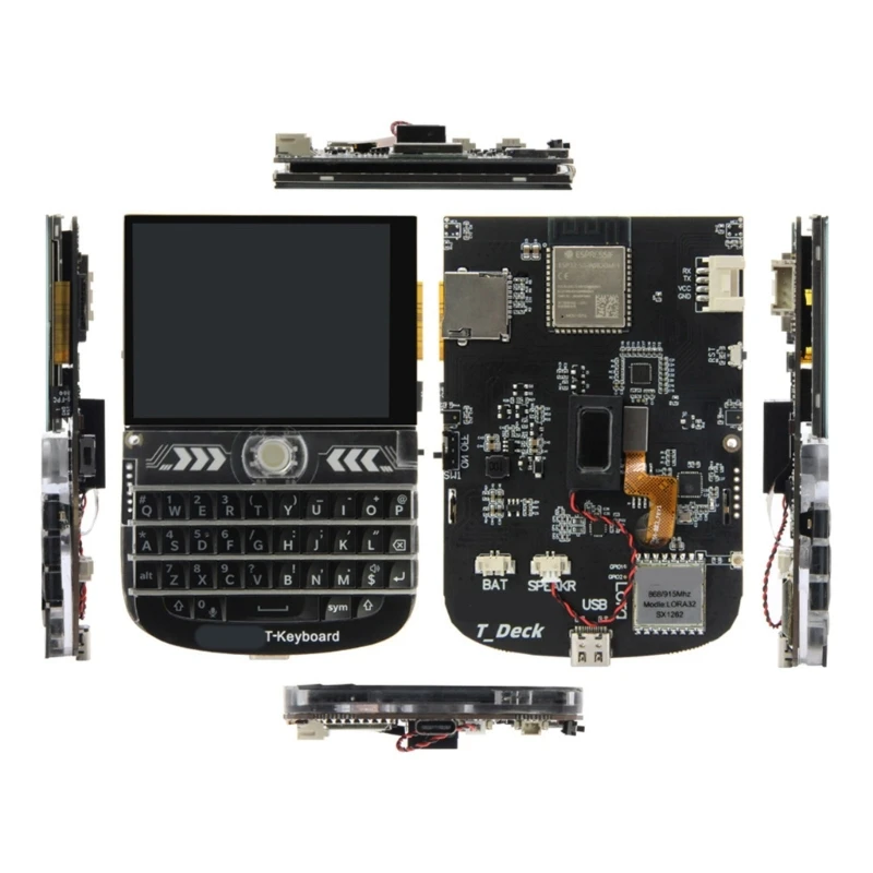 2.8 ġ LCD   T-Deck ESP32-S3   LoRaWAN WIFI Dropship