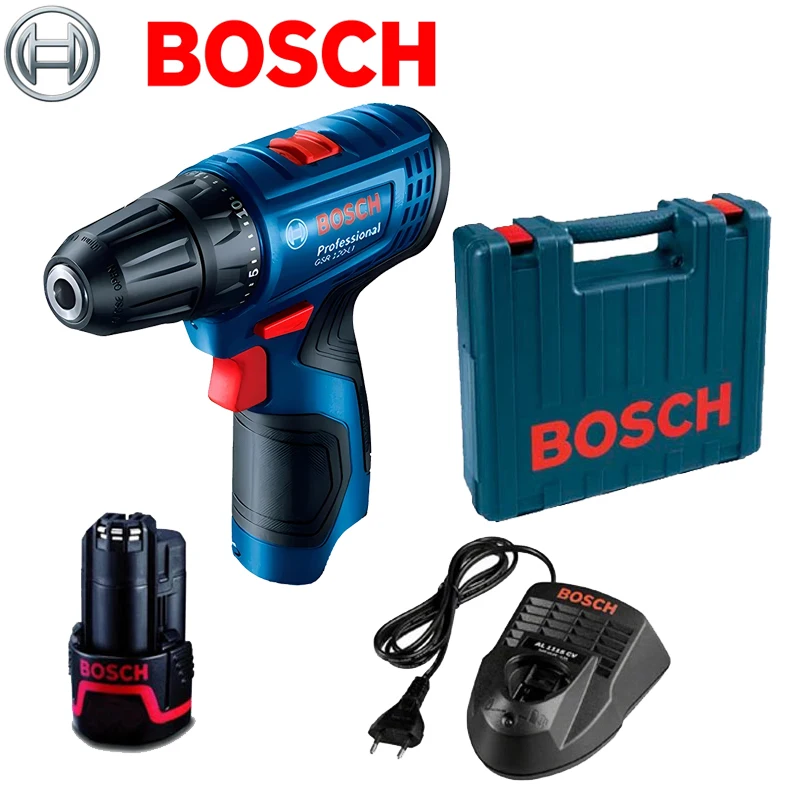 BOSCH  GSR 120-LI 12V  ޴ 帱 ̹, 1500RPM 30NM  ũ ̹, Ƭ ͸  