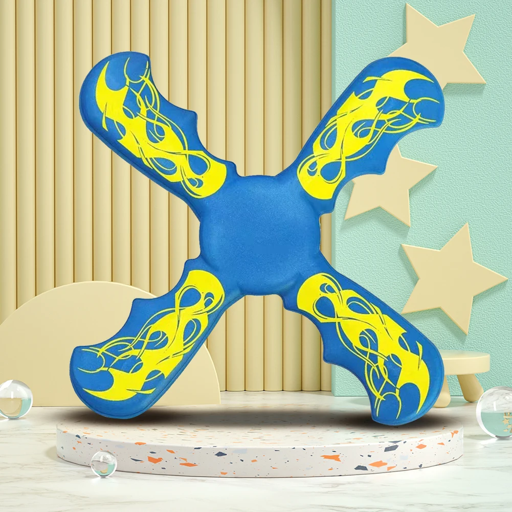 

3 лезвия Boomerang Интерактивная уличная игрушка забавная трехмерная искусственная декомпрессия для раннего развития