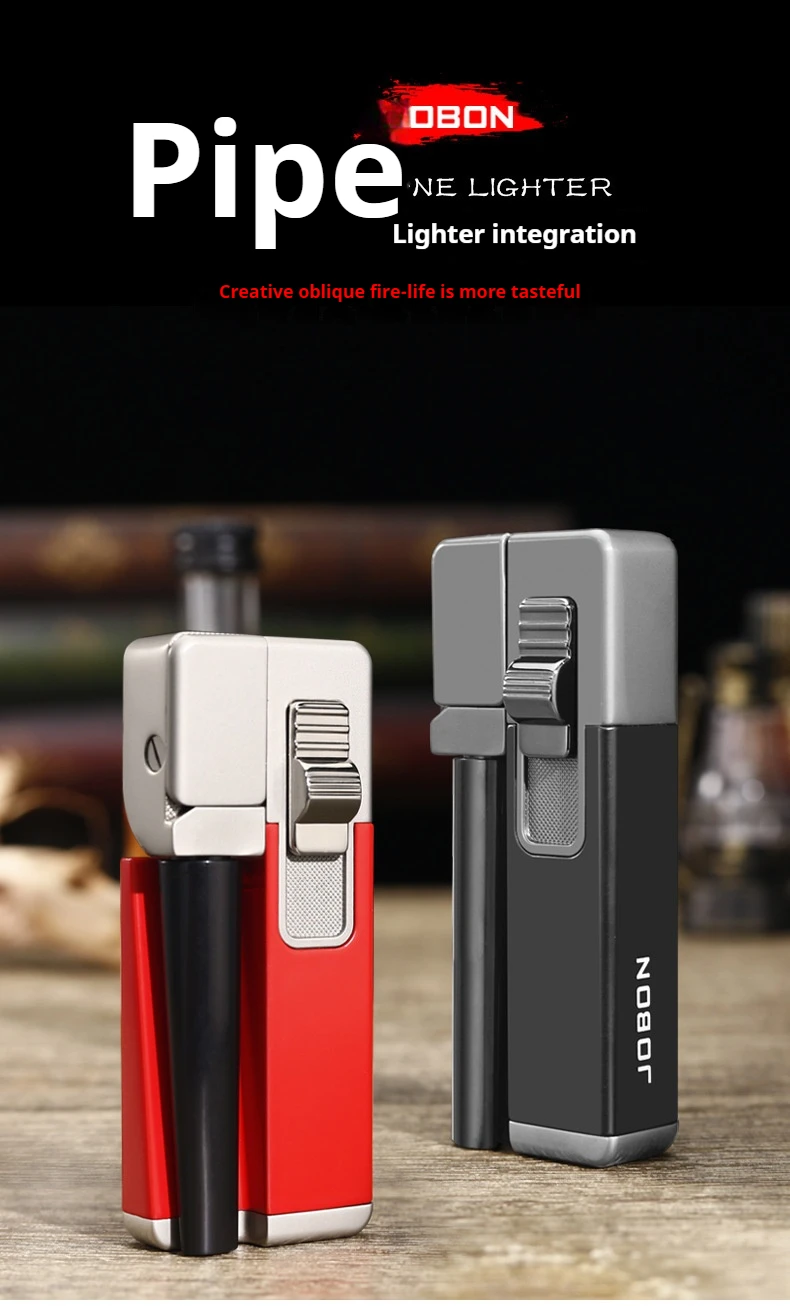 Men's Gift Box Pipe Lighter Set