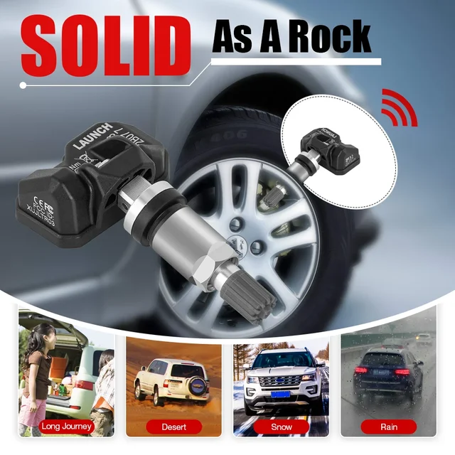 LAUNCH X431 Sensor 2 in 1 RF-Sensor 315MHz/433MHz TPMS Tire Repair Tools Scanner TSGUN Tire Pressure Sensors Tester Programming 3