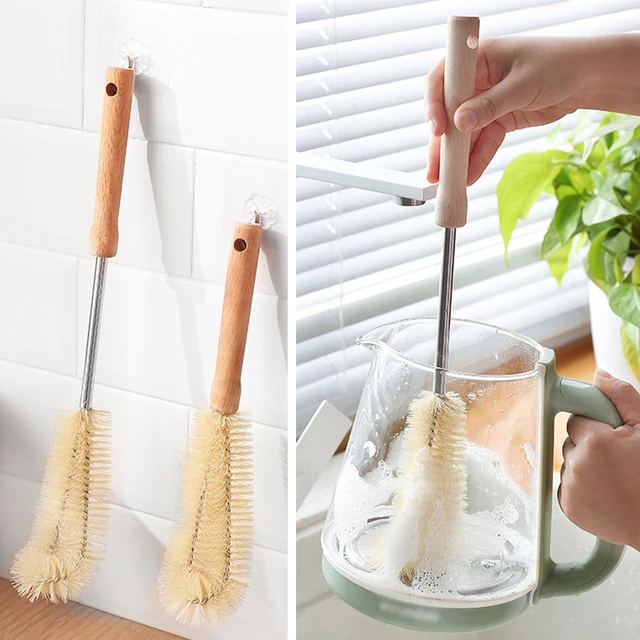 Cup Cleaning Brush Long Handle Small Brush Cleaner Kitchen Cleaning Brush  For Machine Special Cup Bottles Cleaning Tool - AliExpress