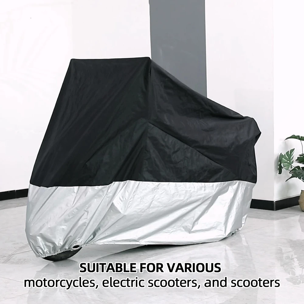 

Motorcycle Cover M L XL XXL XXXL XXXXL Universal Outdoor UV Protector Bike Rain Dustproof Scooter Covers waterproof