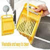 Luncheon Meat Egg Cutter Stainless Steel Multi Function Food Banana Cheese Slicer Kitchen Gadget Professional Deli Meat Cutter 2