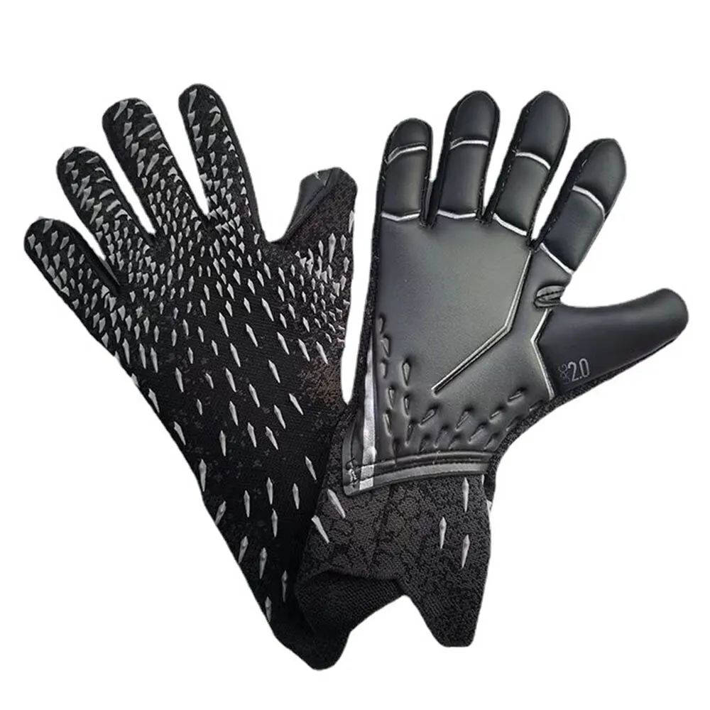 Goalkeeper Gloves Strong Grip for Soccer Goalie Goalkeeper Gloves with Size 6/7/8/9/10 Football Gloves for Kids Youth and Adult 6