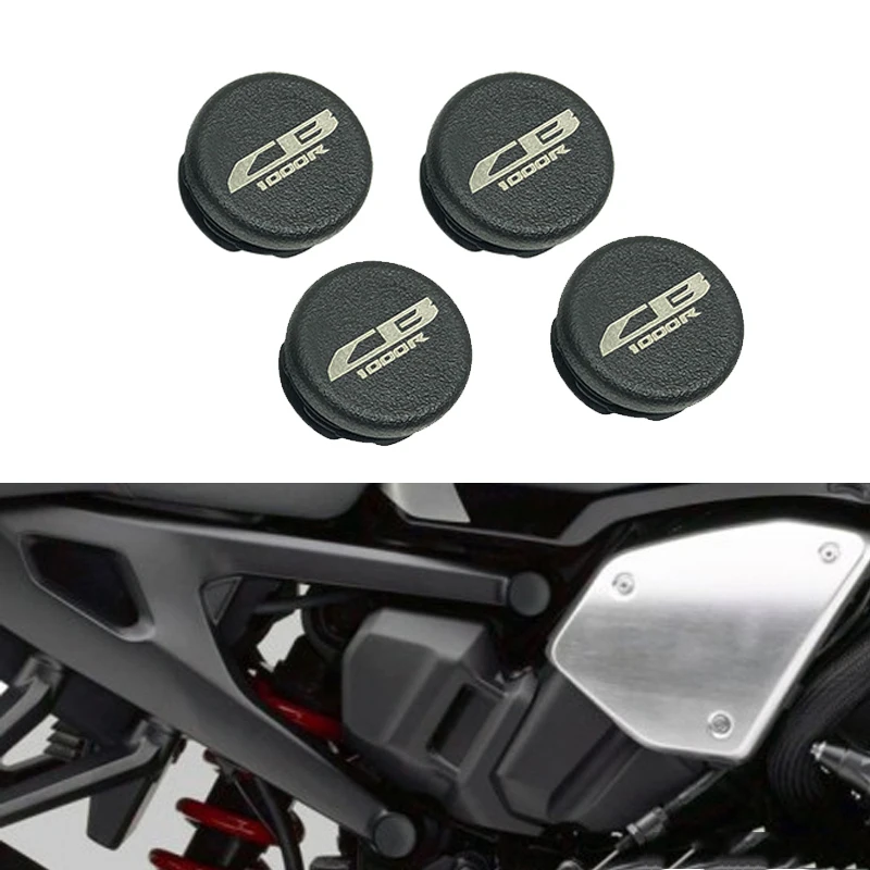 

4pcs Frame End Caps Frame Hole Cover Caps Plug Decorative For Honda CB1000R CB 1000 R 2018 2019 2020 2021 2022 Motorcycle