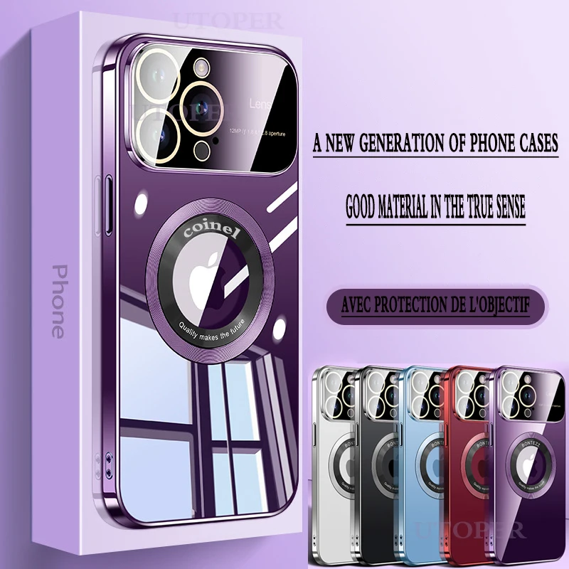 Transparent Case Magsafe Iphone 13 Pro  Iphone 13 Pro Case Magsafe Luxury  - Luxury - Aliexpress