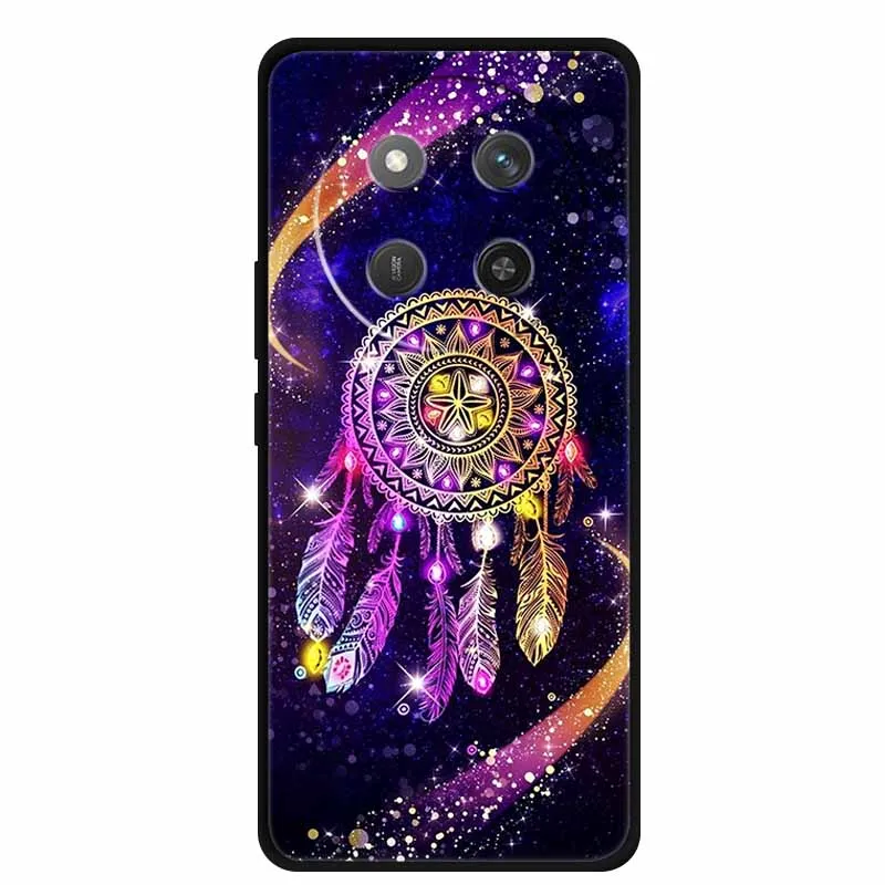 Cat Print Soft TPU Silicone Phone Cover - Lovely Painted Design