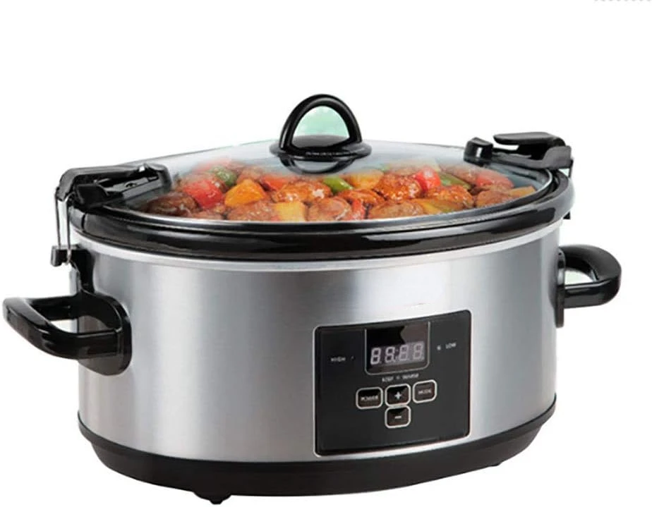 7.0-Quart Cook & Carry Programable Slow Cooker - AliExpress