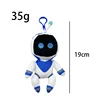 19cm Astro Bot Plush fun blue robot plush pendant keychain anime related image fun plush toys halloween gift christmas gift 1