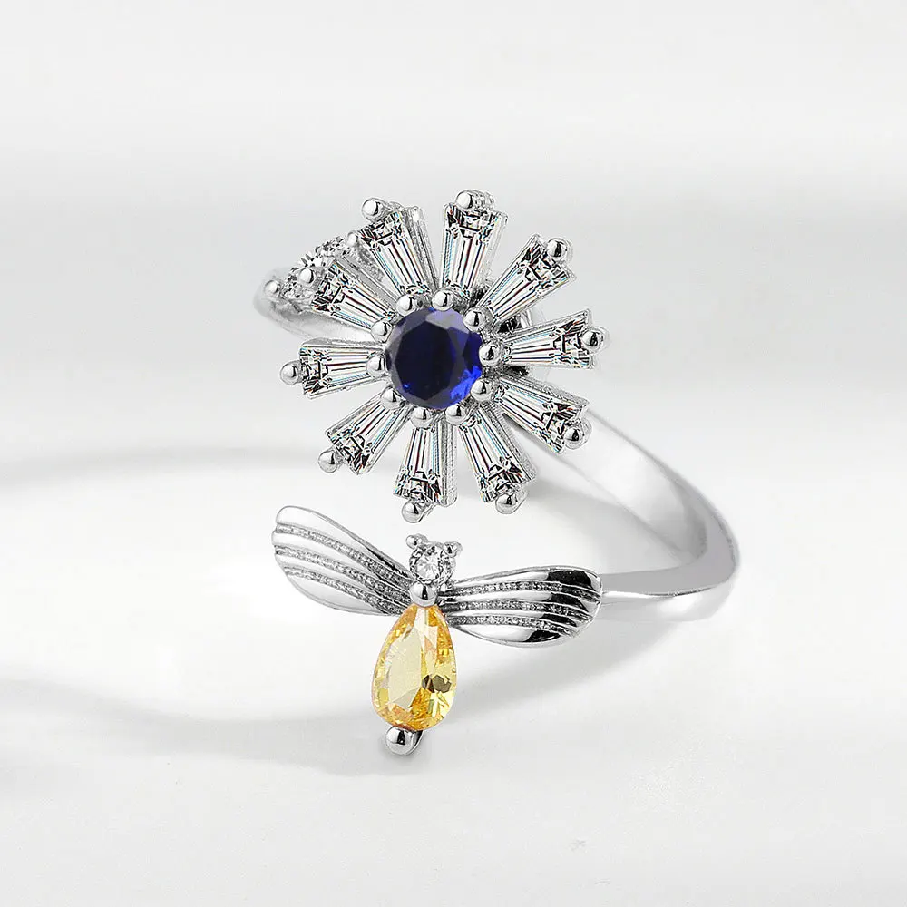 Udolfly Anillos Giratorios Para La Ansiedad Para Hombre, Anillos Clásicos De Cadena Para Mujeres Adolescentes Ninos Anillo De Acero De Titanio