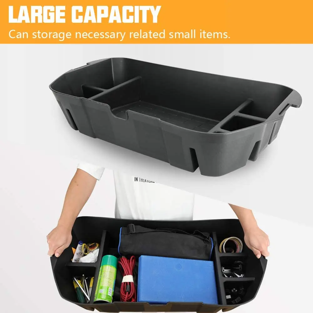 Model Y 2022 Front Trunk Storage Box For Tesla Model 3 2023 Frunk Organizer  Tray Mat Portable ABS Space Case Car Accessories - AliExpress