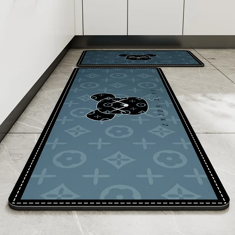 Kitchen Carpet Washable Non-slip  Non-slip Washable Kitchen Rugs