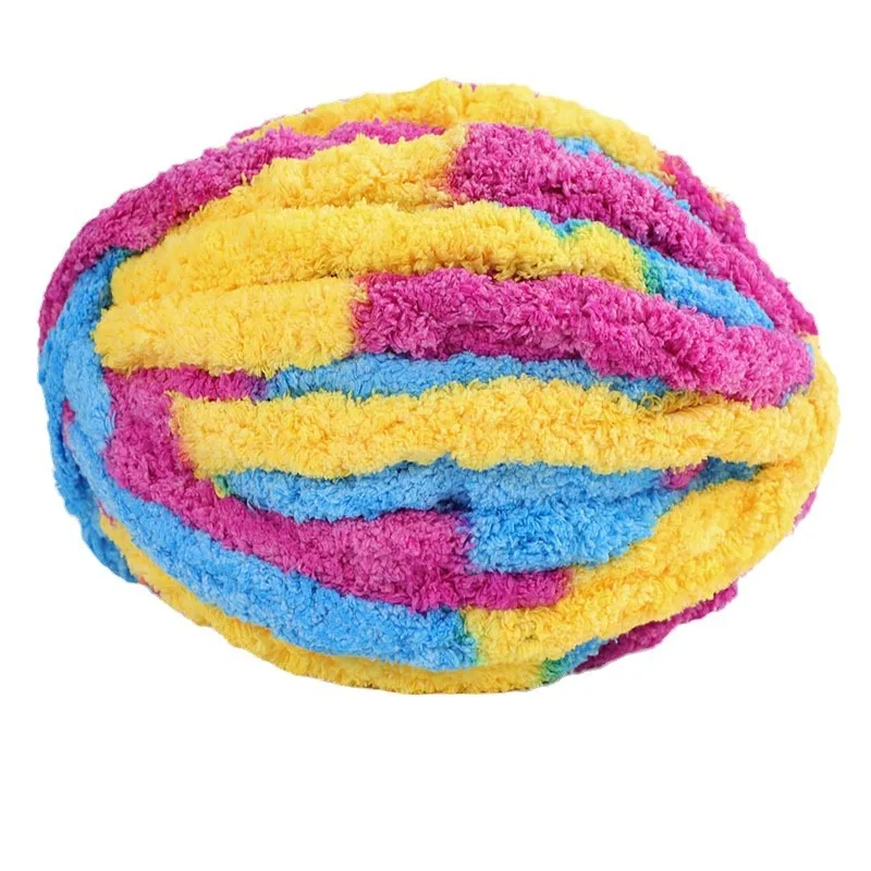 Crochet Yarn Ice Strip Wool Cat Tail