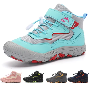 Scarponi da trekking per bambini Scarpe da trekking per ragazzi e ragazze Scarpe da trekking per esterni atletiche antiscivolo anticollisione
