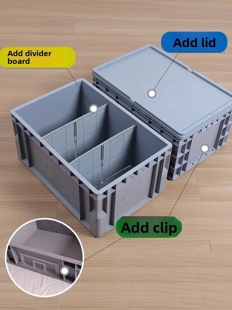 Thiened Plastic Storage Box with Cover for Turtle Aquarium Filter Industrial Rectangular Box EU Stand Long-lasting Conta...