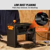 Thickness Planer, Two Speed, 13" Width Worktable Benchtop Planer, Three-Blade, 15-Amp 2000W Powerful Motor, 6