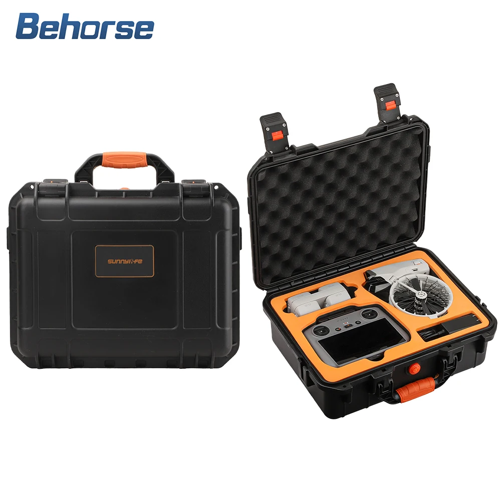 Flip Safety Box Flip Hard Shell Waterproof Protective Case Portable Suitcase Storage Case For DJI Drone Accessories
