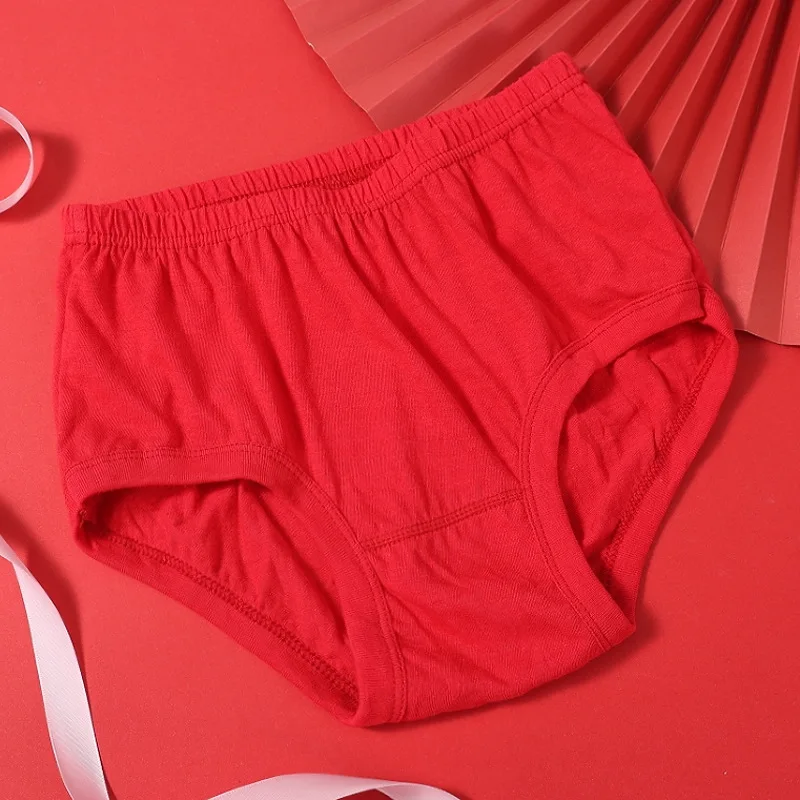 3pcs Pure Cotton Women Panties Large Size High Waist Underwear Briefs Mother Breathable Comfort Panty Plus Size Female Lingeries