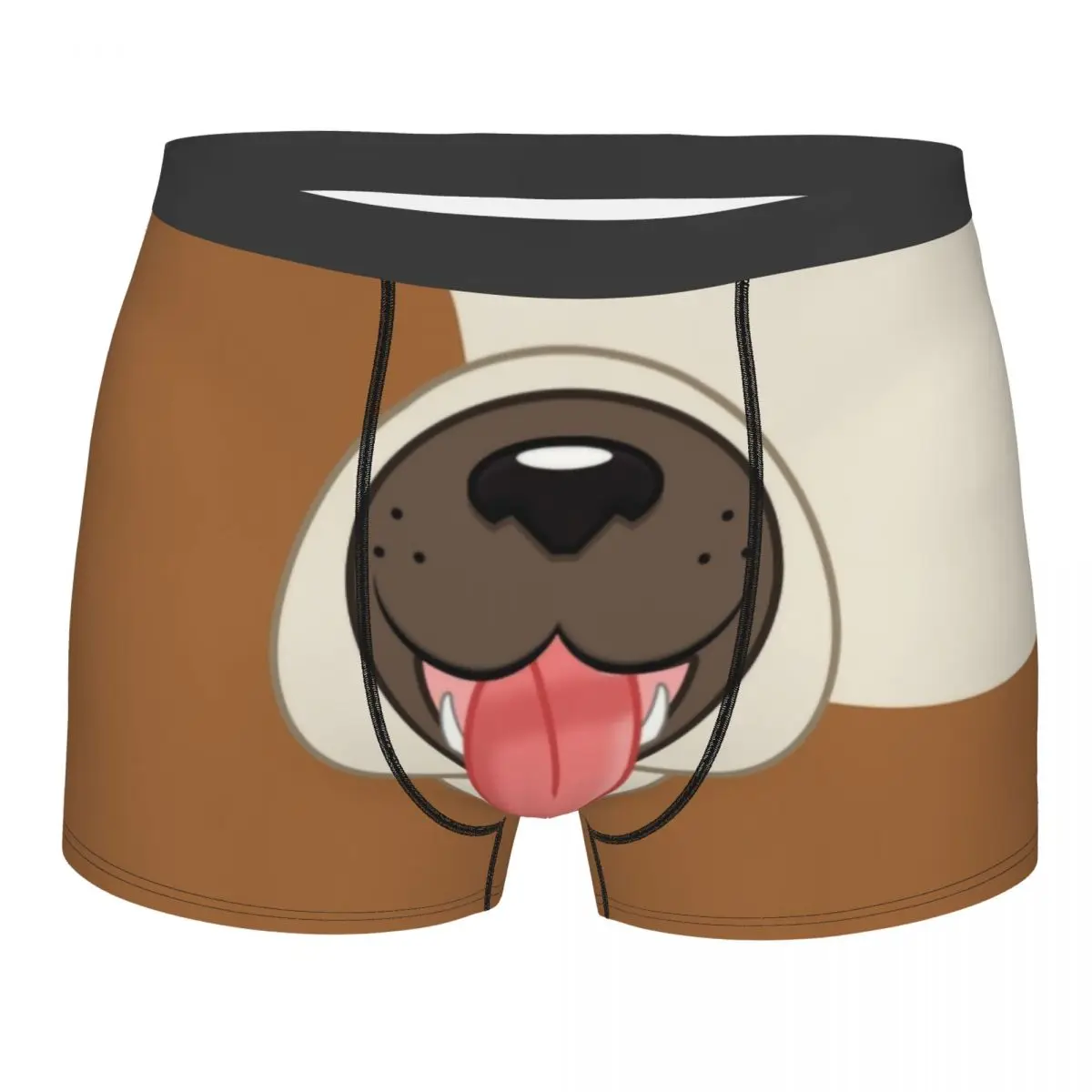 

British English Bulldog Underwear Male Sexy Printed Customized Frenchies Boxer Shorts Panties Briefs Soft Underpants