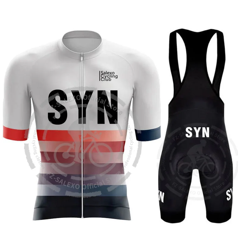 2025 SYN Bicycle Clothes Racing Cycling Jersey Set Man Summer Road Bike Short Sleeve Cycling Clothing Mtb Jersey Set Sport Wear 3