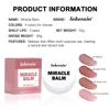Miracle Downycheek Cream Monochrome Blush Paste Mud Woman New Peach Blush  Eyeshadow Lipstick 3In1 Paste Cheek Women Comstics 6