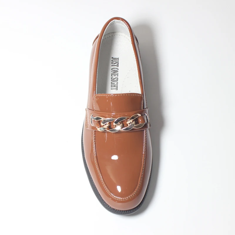 New Boys Formal Shoes For Kids Smart Slip On Tan Brown Faux