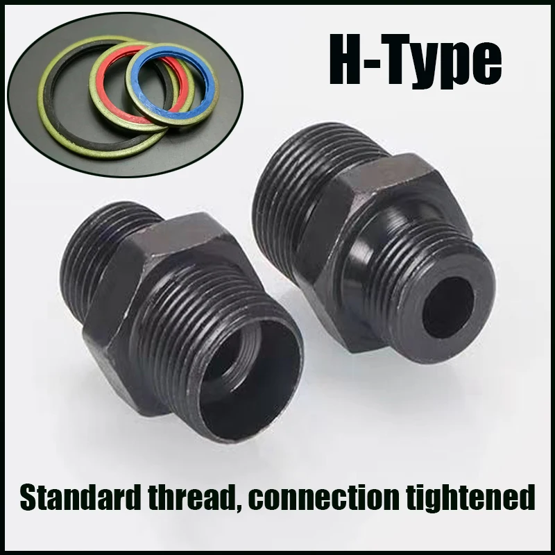 HighPressureOilPipeJointMetricHydraulicFittingsConnector
