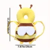Breathable anti fall hat Little Bee Baby Head Protection Pillow  suitable for young children's head protection brithday gift 1