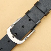 Ceinture en cuir véritable pour hommes, rétro, décontractée, à la mode, marque de luxe, de haute qualité, pour hommes, décoration de jeans, nouvelle collection 5