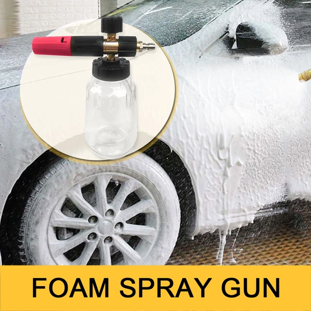 JUNGLEFLASH Car Wash Snow Foam Lance Foam Sprayer For Karcher Nilfisk Bosch  LAVOR Car Pressure Washers Soap Foam Generator - AliExpress