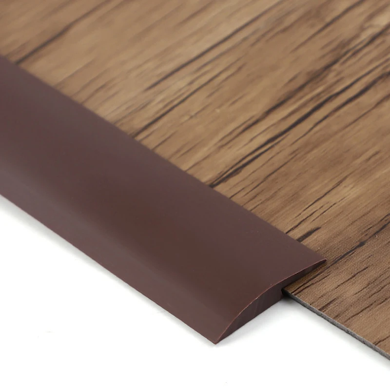 PVC Floor Edge Pressing Strip Anti-collision Threshold Strip Door Joint Pressing Strip Floor Stickers Carpet Edge Gap Shielding