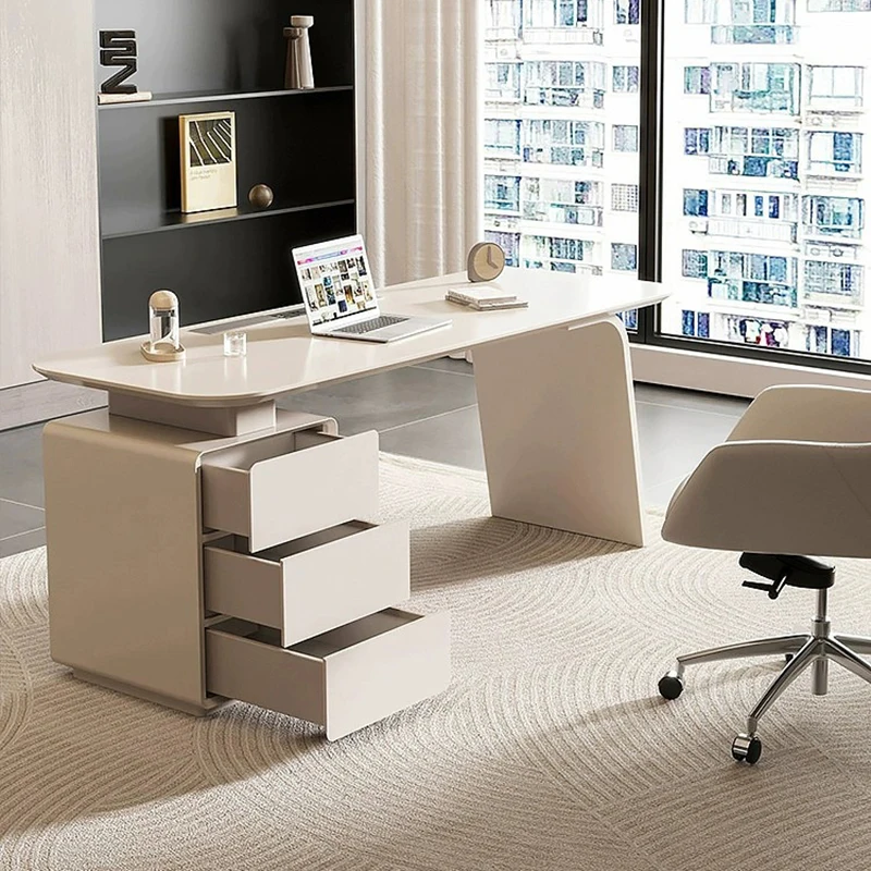 Accessori Gaming Executive Desk Corner Room Student Makeup Table Desk Modern Office Tavolino Scvania Bianca Furniture