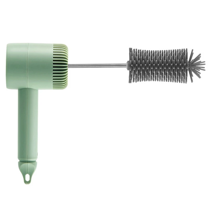 

Электрическая щетка для детских бутылок, электрическая щетка для чистки бутылок, спиральная щетка, для стаканов для воды, бокалов для вина, кувшинов, чашек